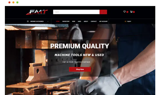 FMT Company Inc website by Saintcode